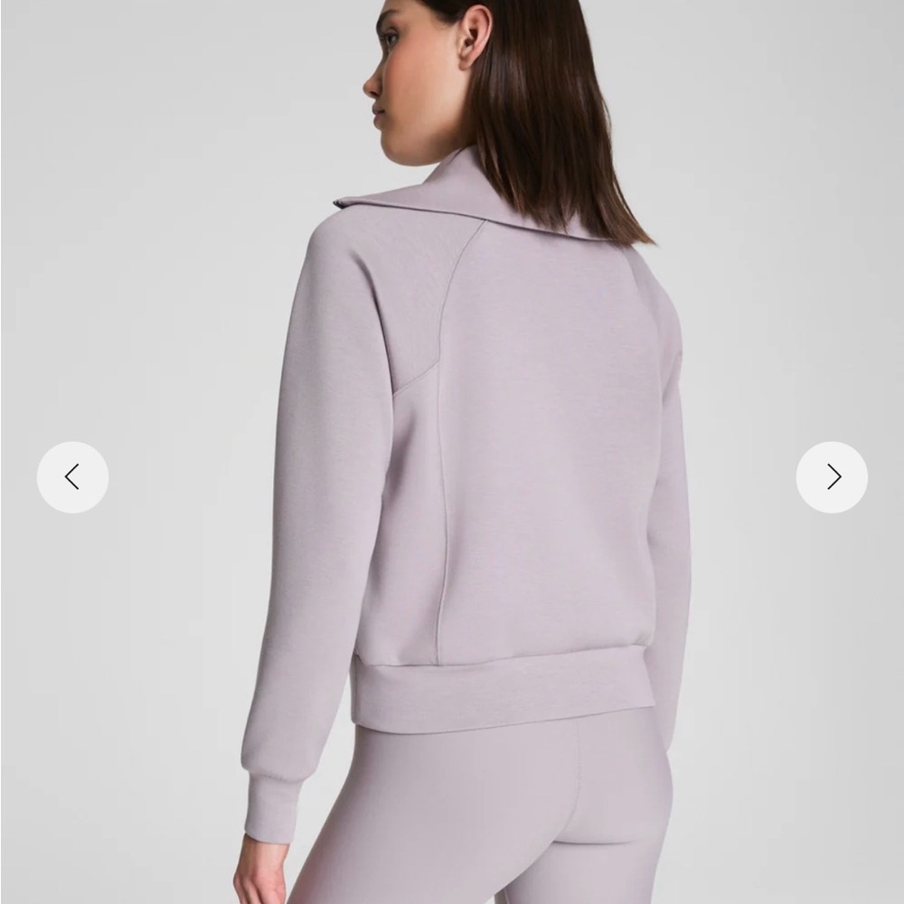 SPANX Air Essentials Half Zip Sweatshirt - Picture 4 of 7